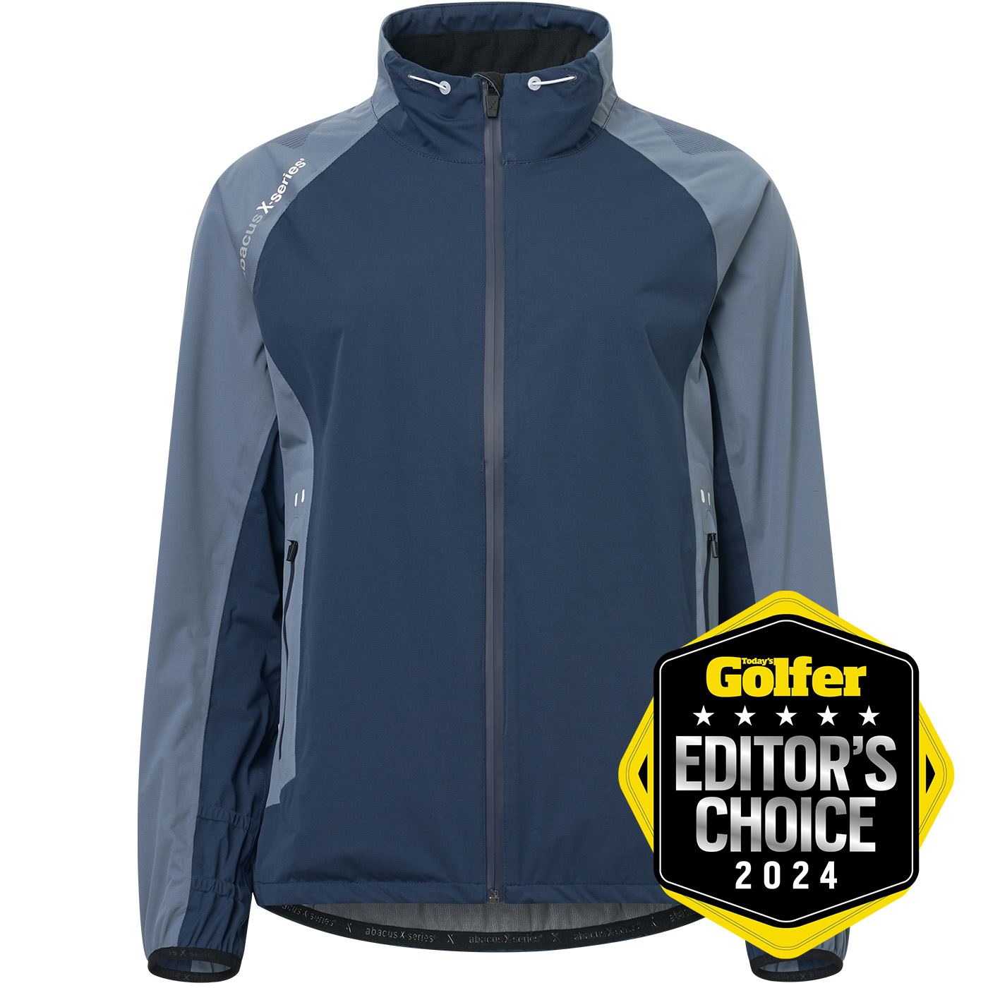 Lds Pitch 37.5 technology rainjacket - dusty blue in the group WOMEN / All clothing at Abacus Sportswear (2040982)