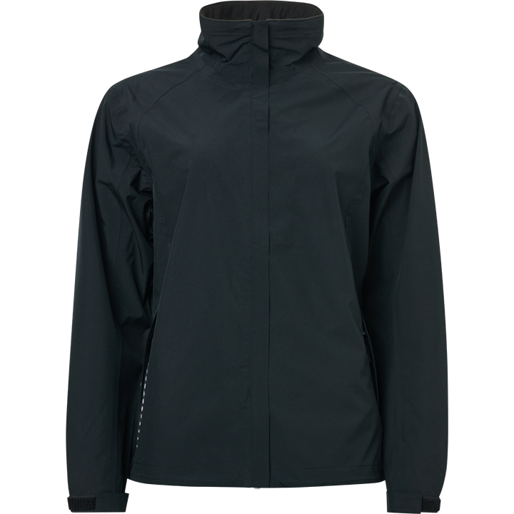 Lds Links stretch rainjacket - black in the group WOMEN / All clothing at Abacus Sportswear (2076600)