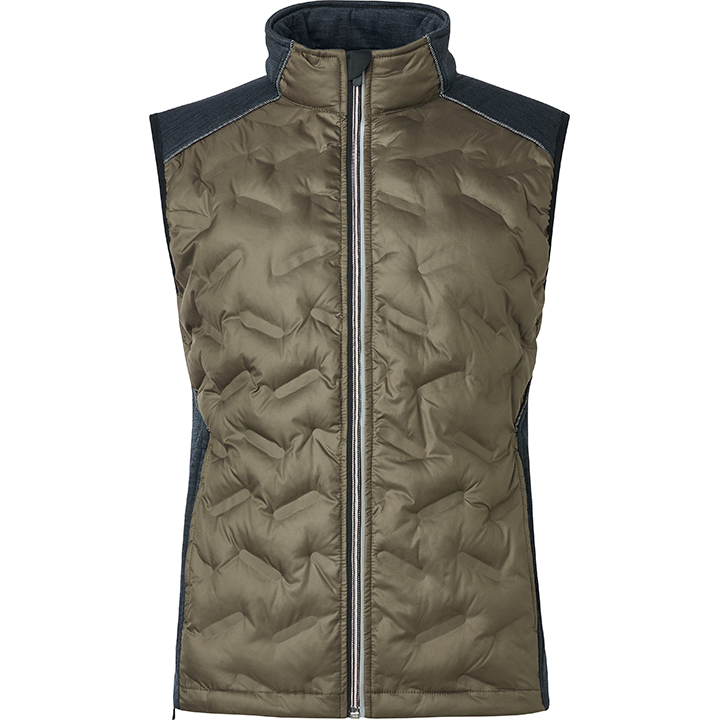 Lds Elgin hybrid vest - olive in the group WOMEN / All clothing at Abacus Sportswear (2285510)