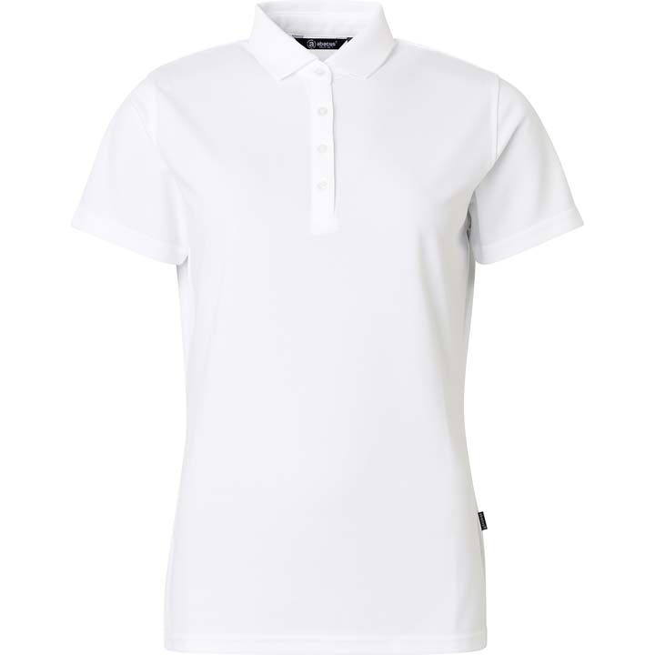 Lds Cray drycool polo - white in the group WOMEN / All clothing at Abacus Sportswear (2724100)