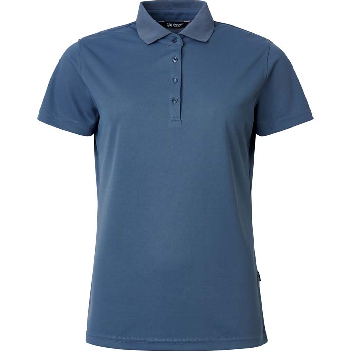 Lds Cray drycool polo - steelblue in the group WOMEN / All clothing at Abacus Sportswear (2724311)