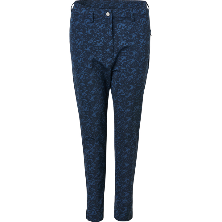 Lds Elite Graphic 7/8 trousers - peacock blue i gruppen DAM / Byxor hos Abacus Sportswear (2966563)