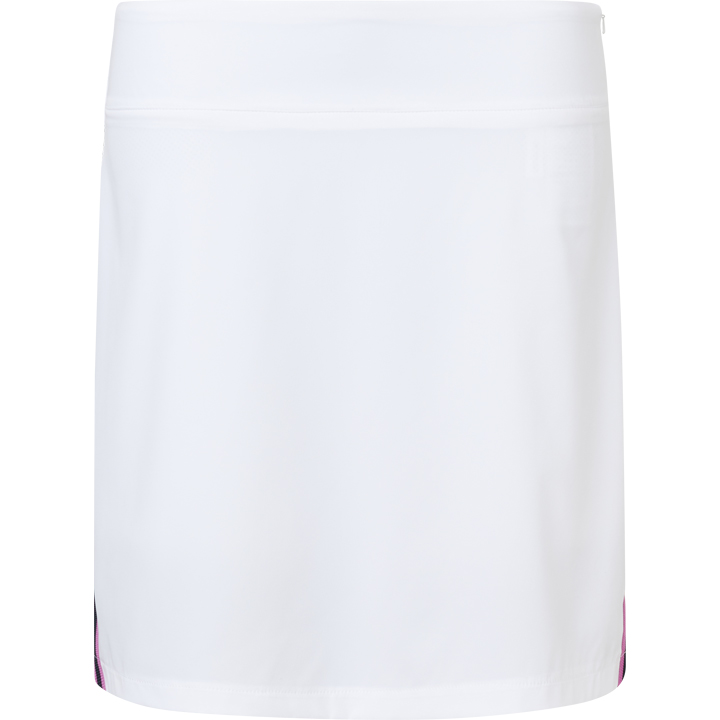 Lds Brook stripe skort 50cm - white/iris in the group MEN / All clothing at Abacus Sportswear (2969173)