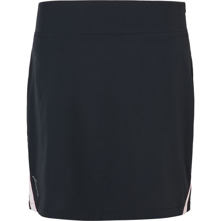 Lds Brook stripe skort 50cm - black/begonia in the group WOMEN / All clothing at Abacus Sportswear (2969622)