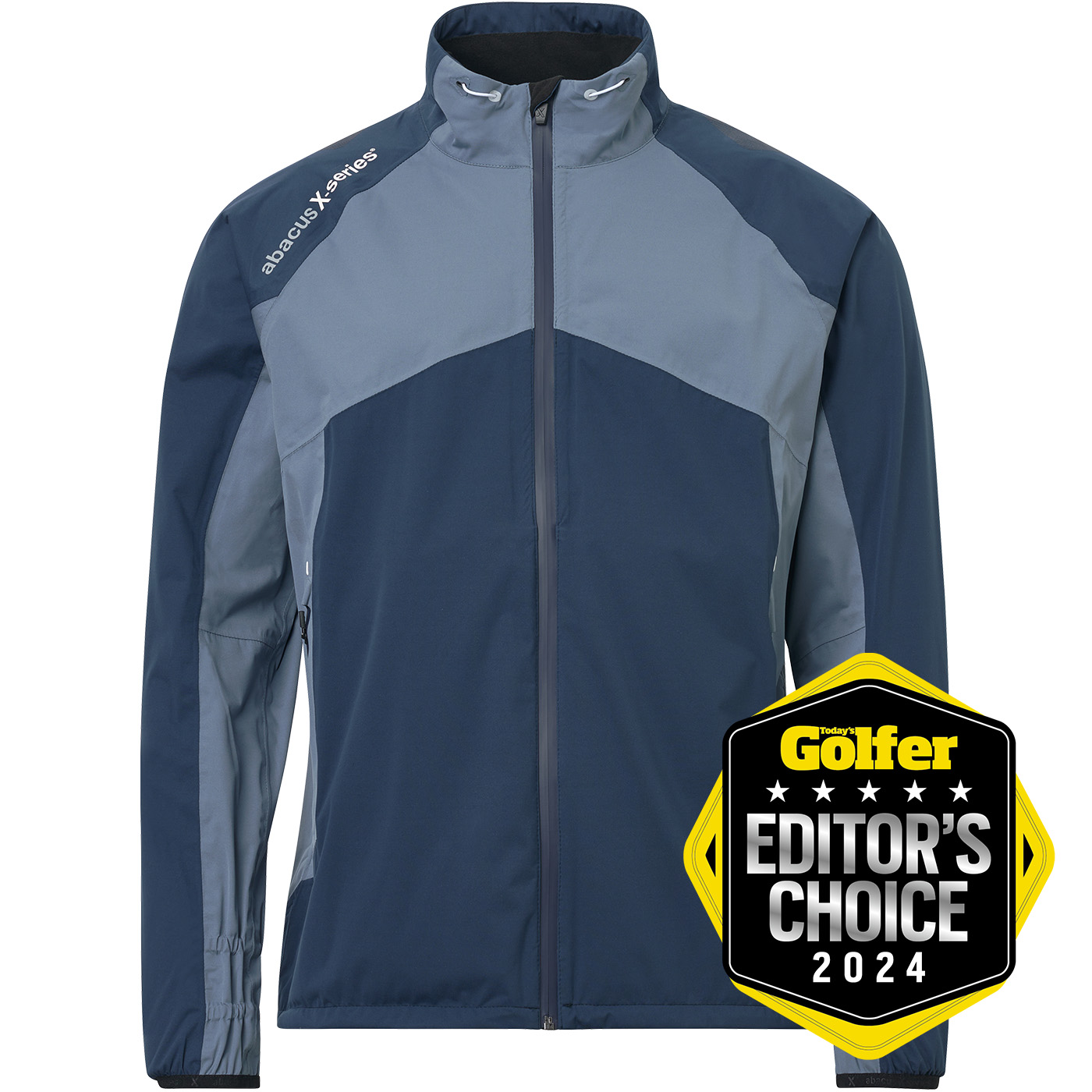 Mens Pitch 37.5 technology rainjacket - dusty blue in the group MEN / Rainwear at Abacus Sportswear (6040982)