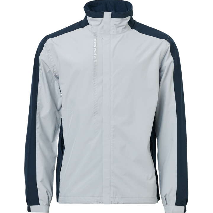 Mens Links stretch rainjacket - navy/lt.grey in the group MEN / Rainwear at Abacus Sportswear (6076373)