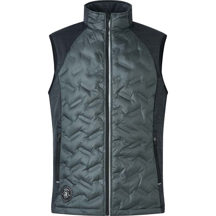 Mens Elgin hybrid vest - dk.grey/black in the group MEN / All clothing at Abacus Sportswear (6285792)