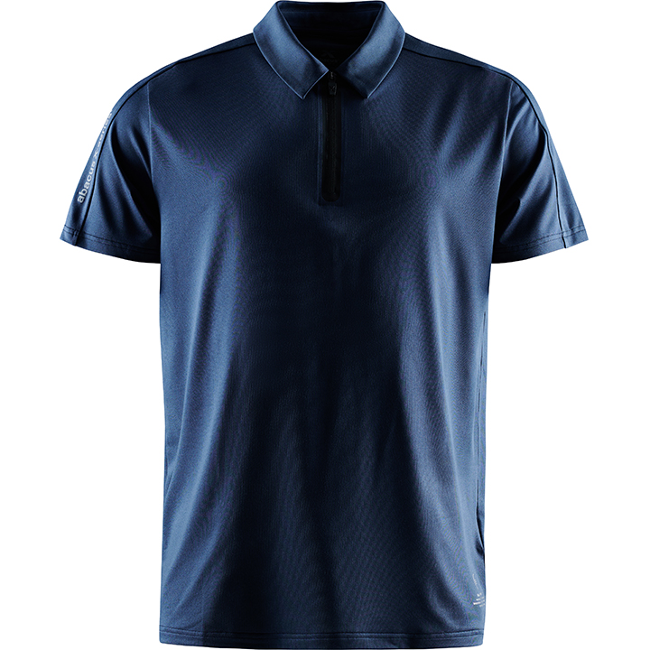 Mens Albatross polo - midnavy melange in the group MEN / All clothing at Abacus Sportswear (6701094)