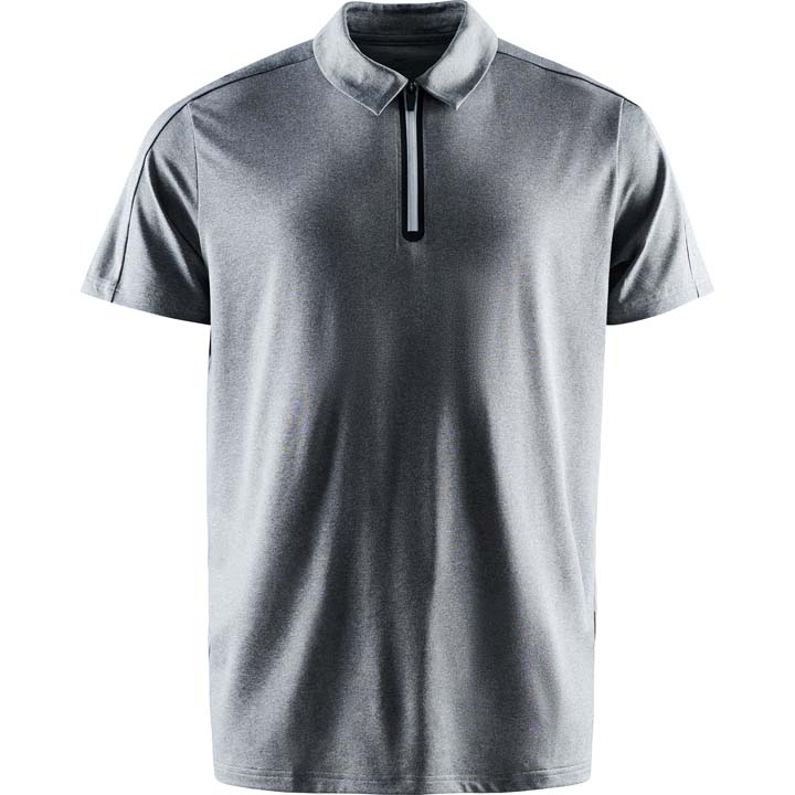 Mens Albatross polo - greymelange in the group MEN / All clothing at Abacus Sportswear (6701660)