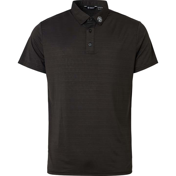 Mens Kauri polo - black in the group MEN / All clothing at Abacus Sportswear (6737600)