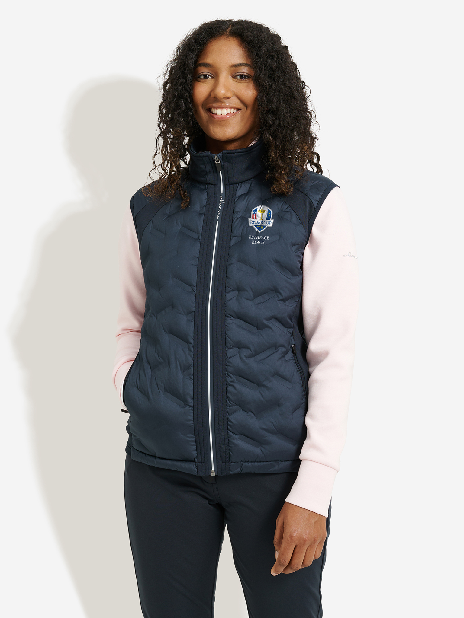 Lds RC25 Portrush hybrid vest - navy in the group WOMEN / All clothing at Abacus Sportswear (0743300)