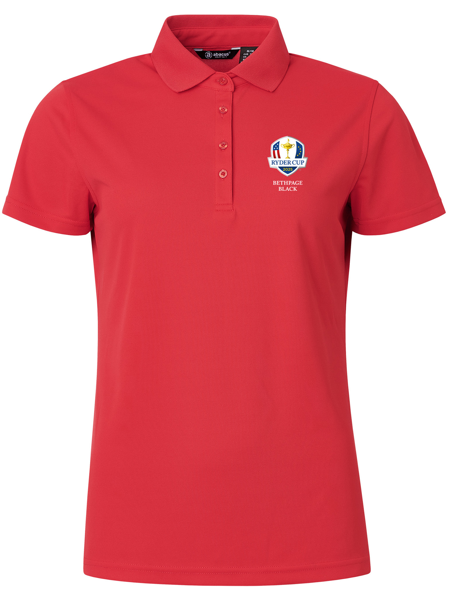 Lds RC25 Cray drycool polo - red in the group WOMEN / All clothing at Abacus Sportswear (0748400)