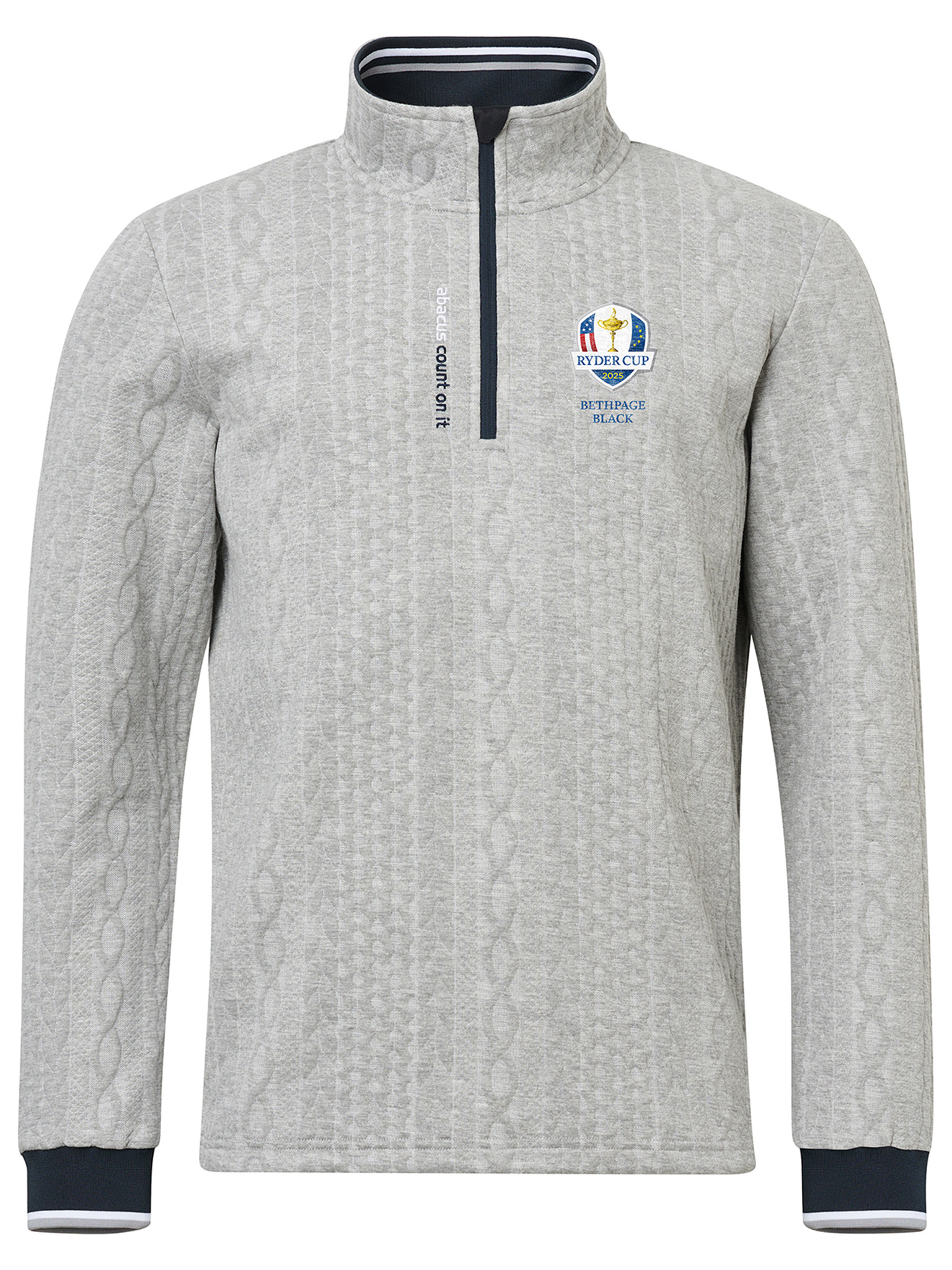 Mens RC25 Woburn midlayer - lt.greymelange in the group MEN / All clothing at Abacus Sportswear (0764702)