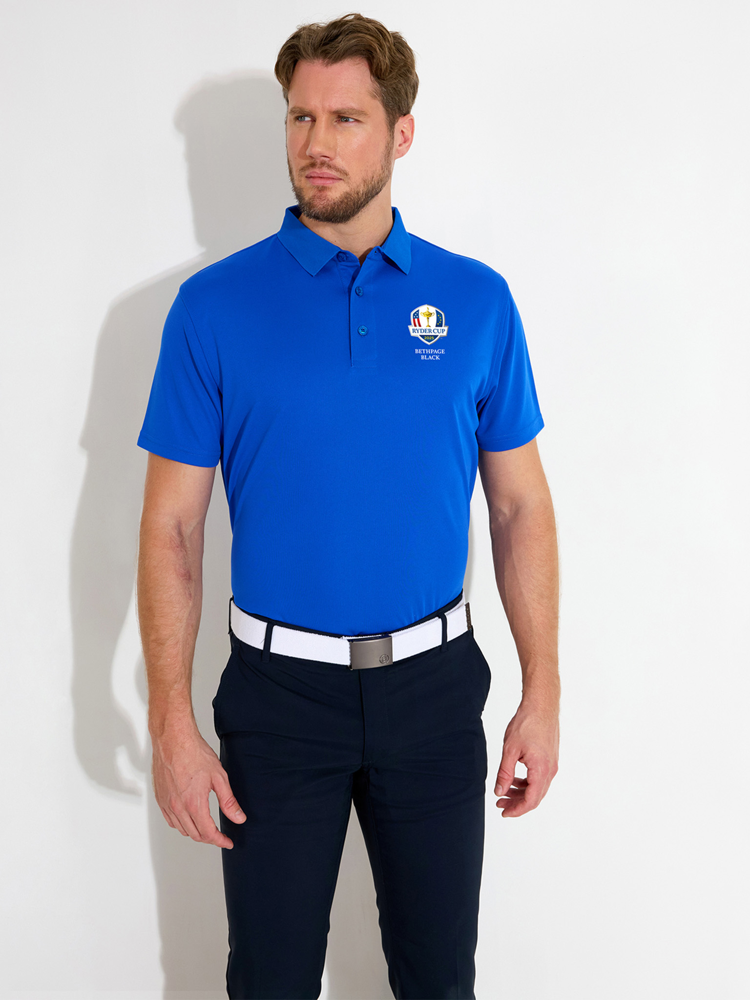 Mens RC25 Cray drycool polo - royal blue i gruppen HERR / Alla herrkläder hos Abacus Sportswear (0768561)