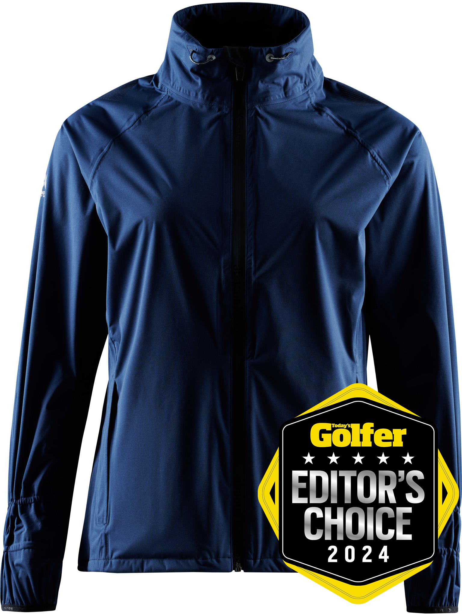 Lds Pitch 37.5 rainjacket - midnight navy in the group WOMEN / Rainwear at Abacus Sportswear (2041093)