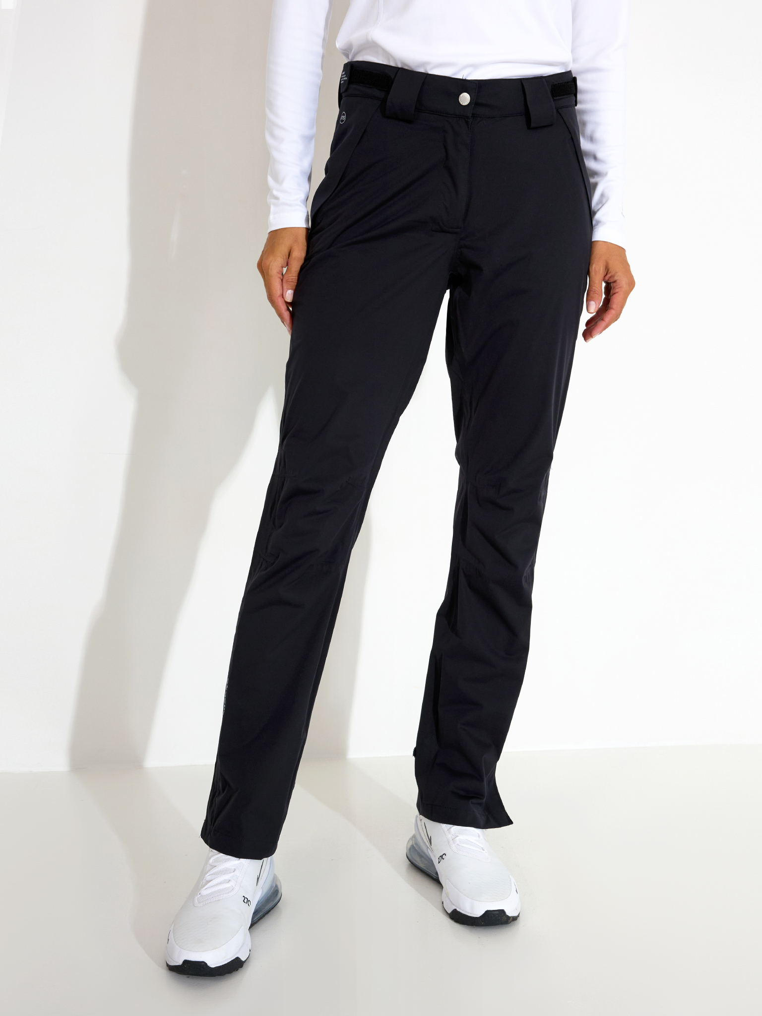 Lds Pitch 37.5 technology raintrousers - black in the group WOMEN / Rainwear at Abacus Sportswear (2058600)