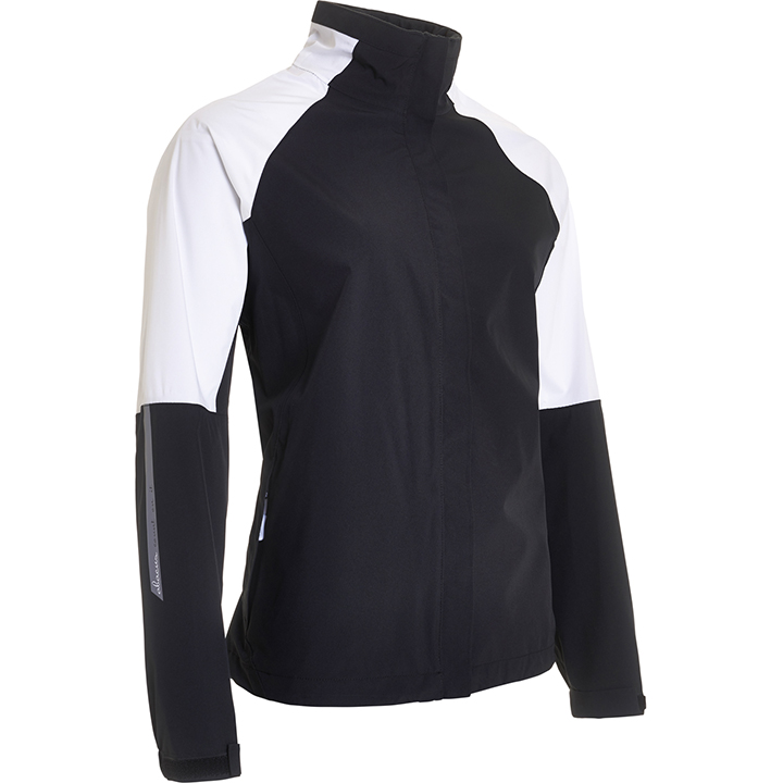 Lds Links rainjacket - black/white i gruppen DAM / Regnkläder hos Abacus Sportswear (2070620)