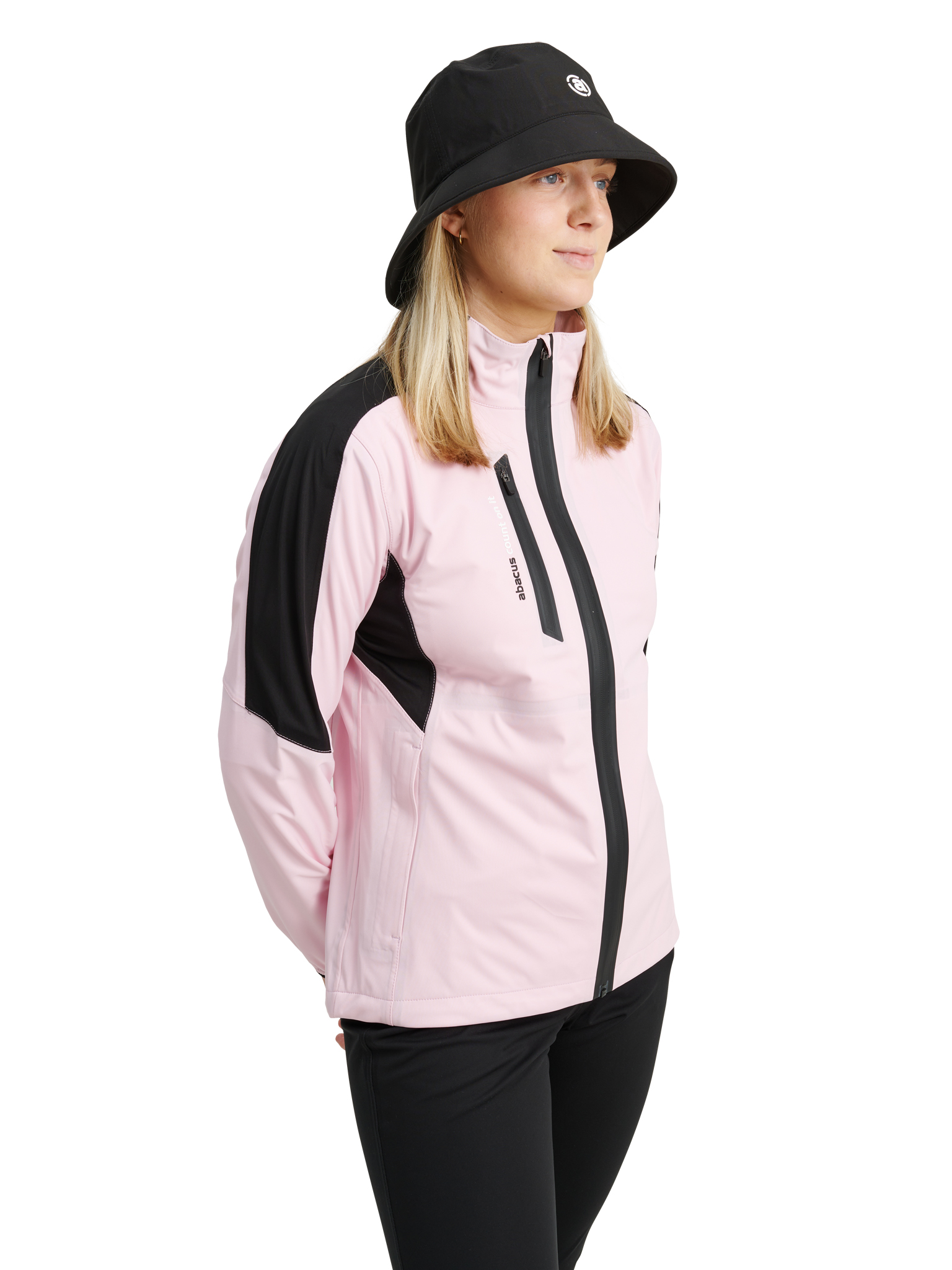 Lds Bounce rainjacket - begonia in the group WOMEN / Rainwear at Abacus Sportswear (2080401)