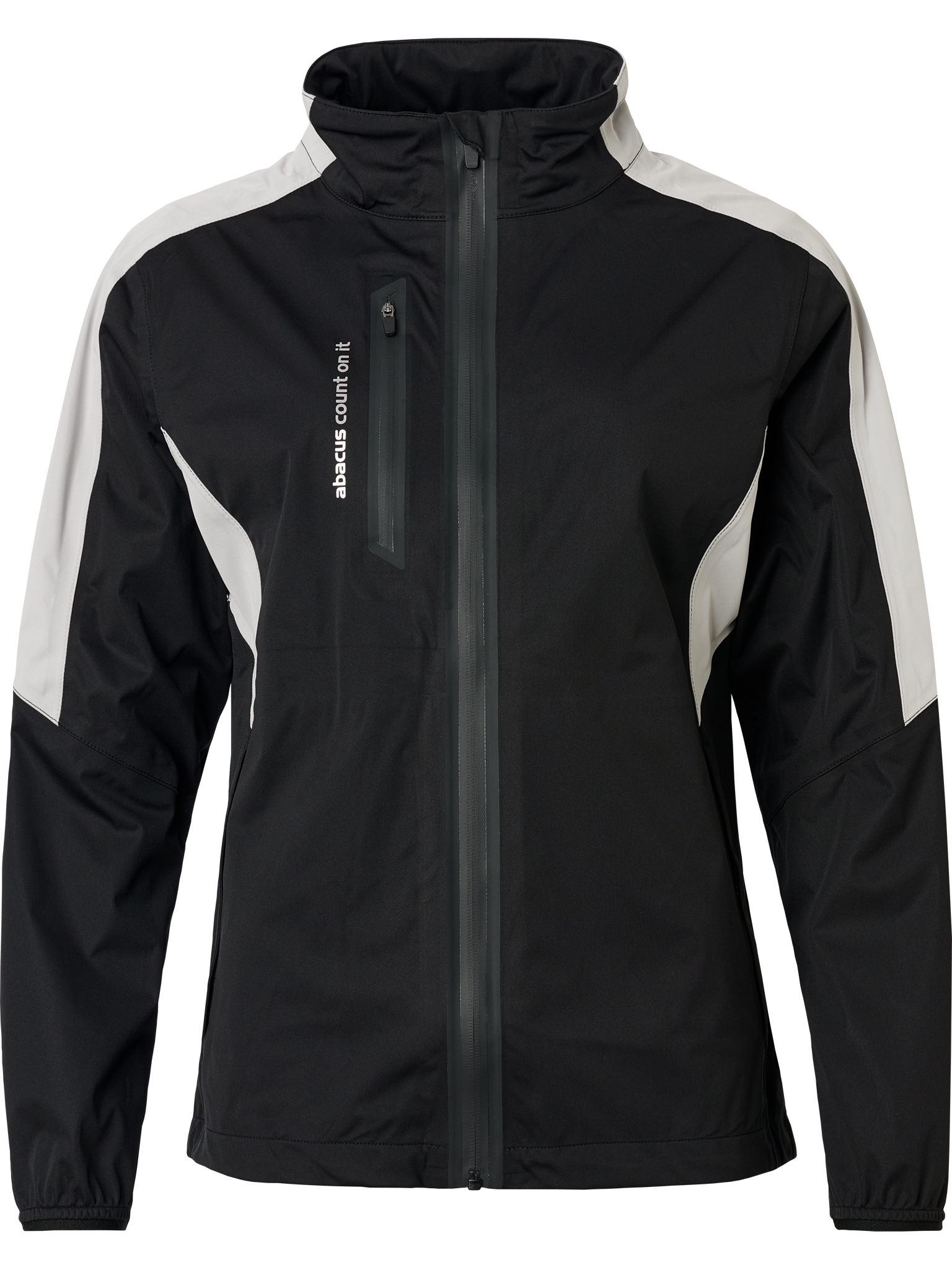 Lds Bounce rainjacket - black/lt grey in the group WOMEN / Rainwear at Abacus Sportswear (2080677)