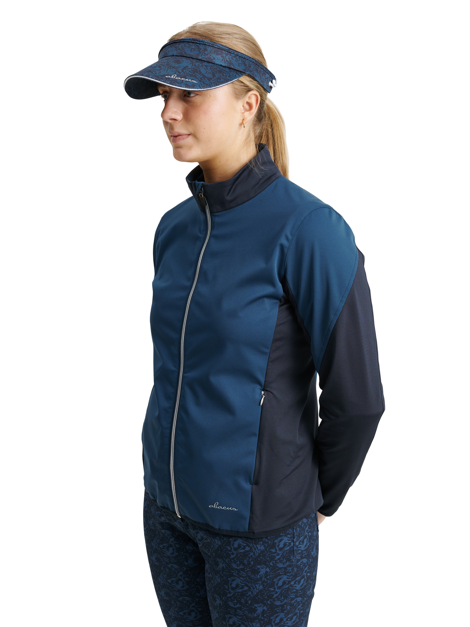 Lds Dornoch softshell hybrid jacket - peacock blue in the group WOMEN / All clothing at Abacus Sportswear (2287563)