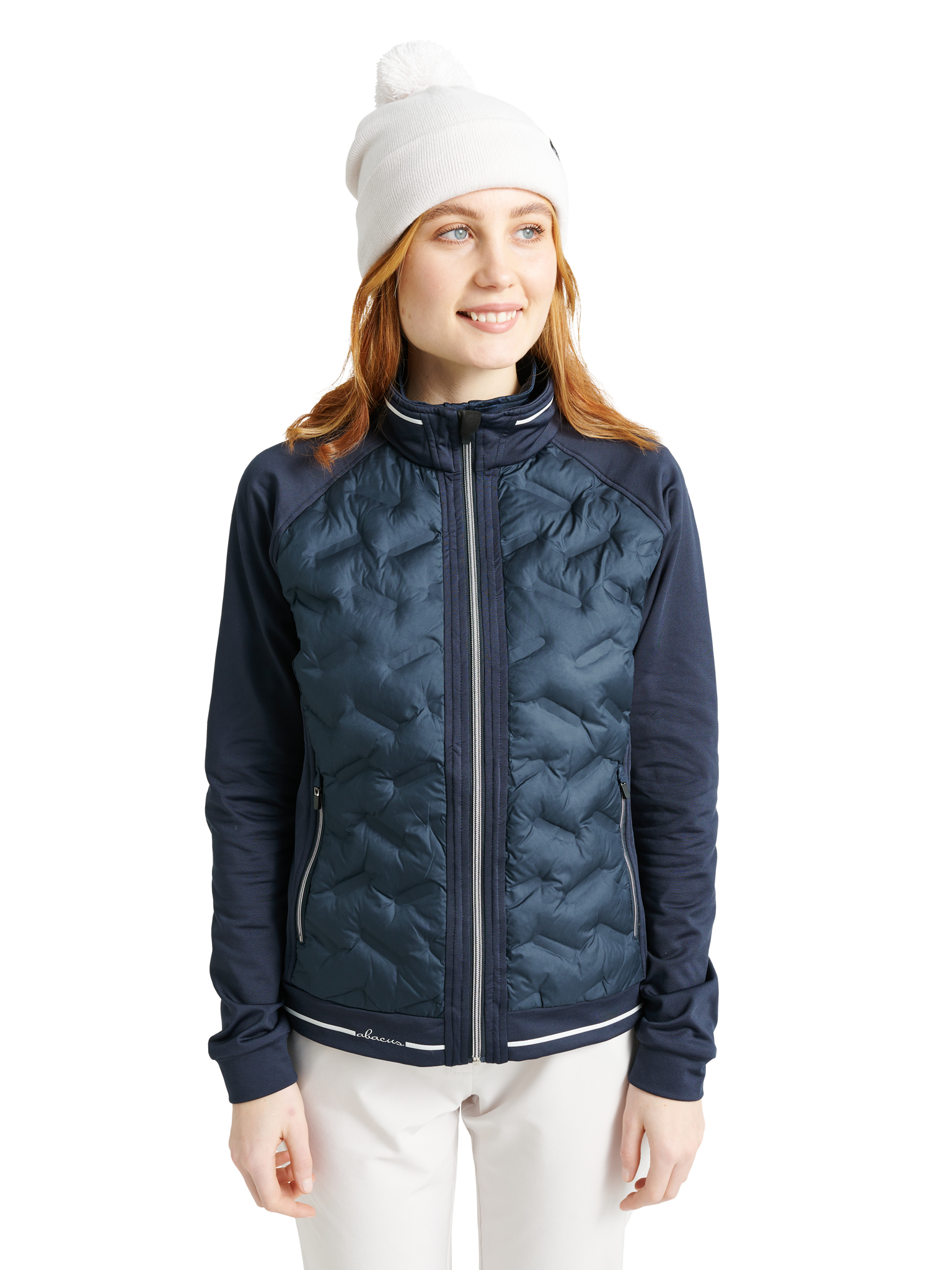 Lds Grove hybrid jacket - navy in the group WOMEN / Jackets at Abacus Sportswear (2288300)