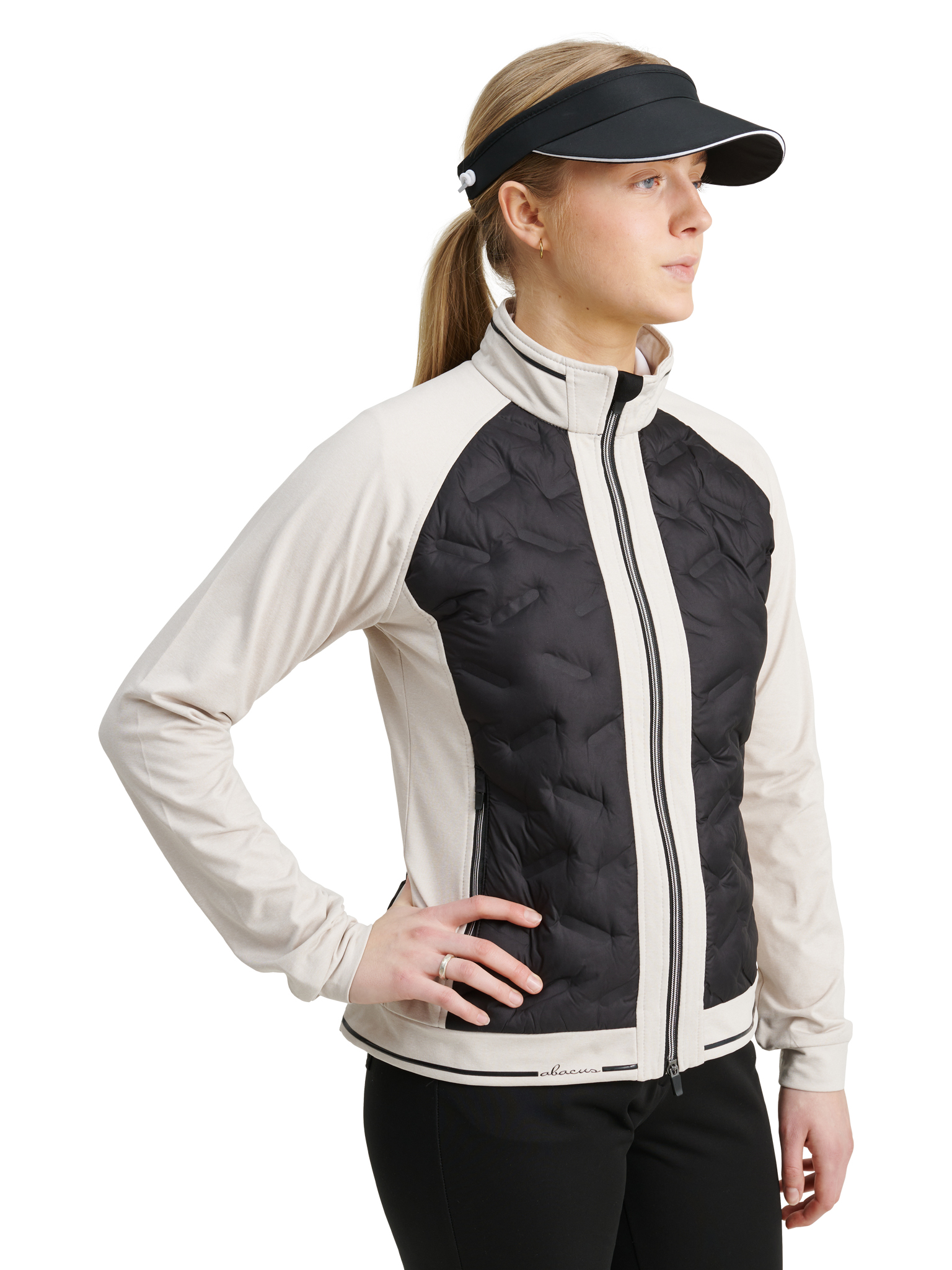 Lds Grove hybrid jacket - black/stone in the group WOMEN / All clothing at Abacus Sportswear (2288921)