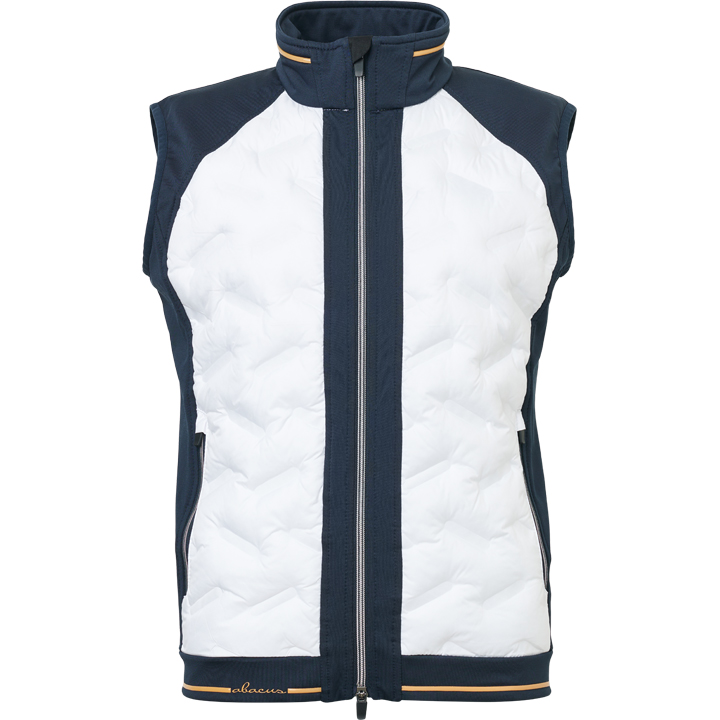 Lds Grove hybrid vest - white/navy in the group WOMEN / All clothing at Abacus Sportswear (2289193)