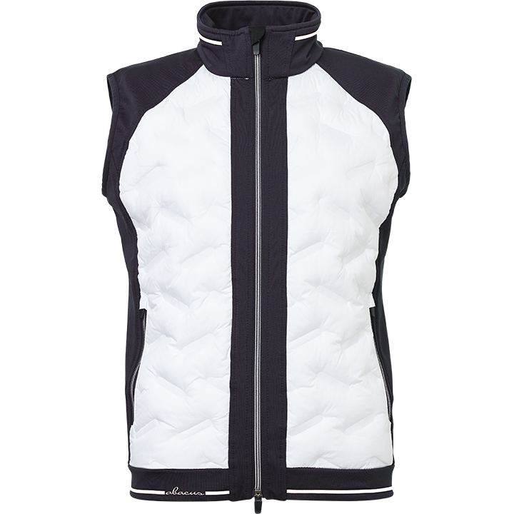 Lds Grove hybrid vest - white/black in the group WOMEN / All clothing at Abacus Sportswear (2289230)