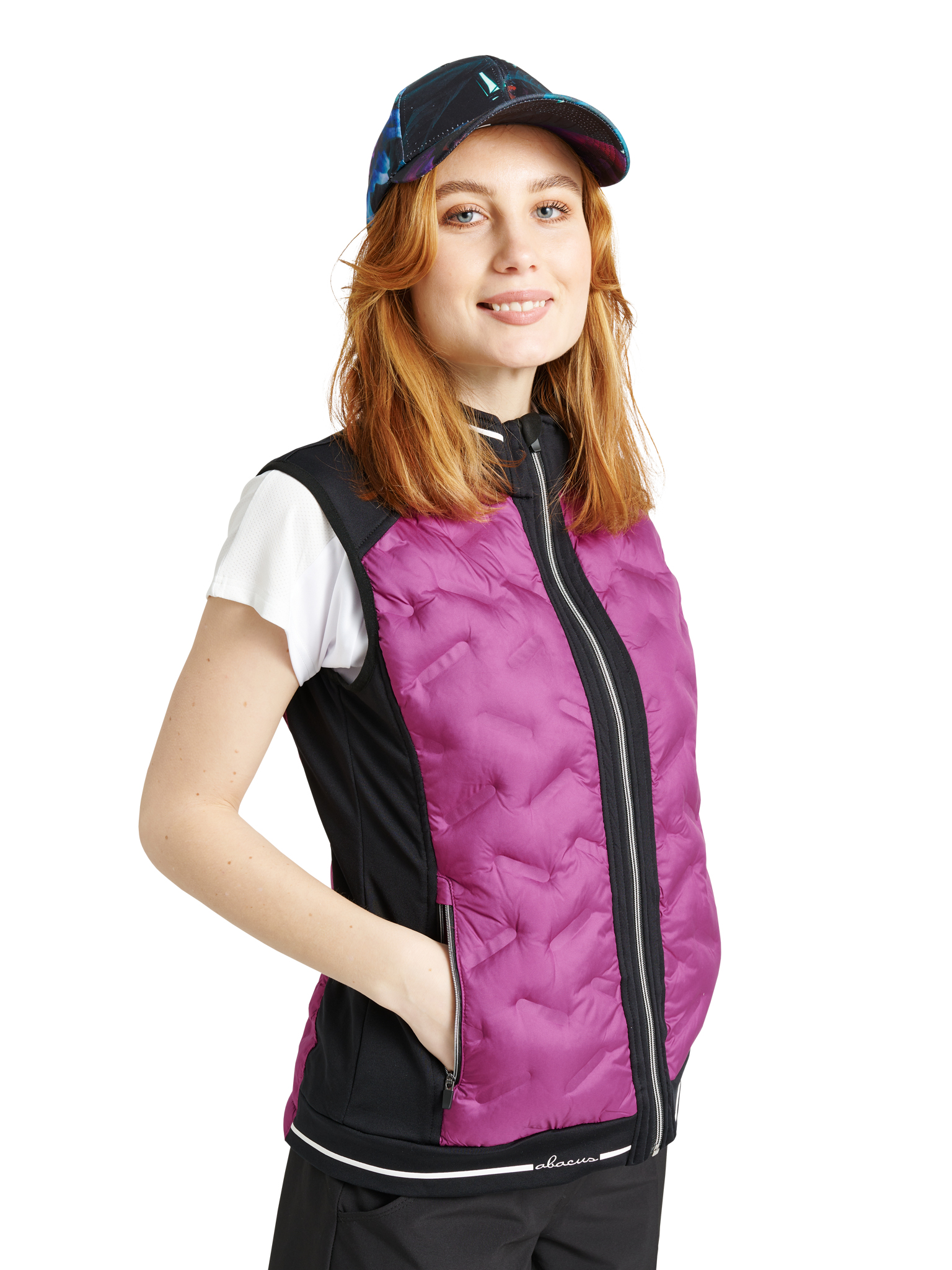 Lds Grove hybrid vest - violet i gruppen DAM / Västar hos Abacus Sportswear (2289568)