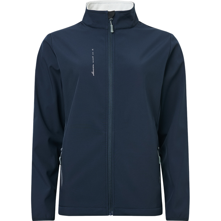 Lds Muirfield warm softshell jacket - navy i gruppen DAM / Alla damkläder hos Abacus Sportswear (2290300)