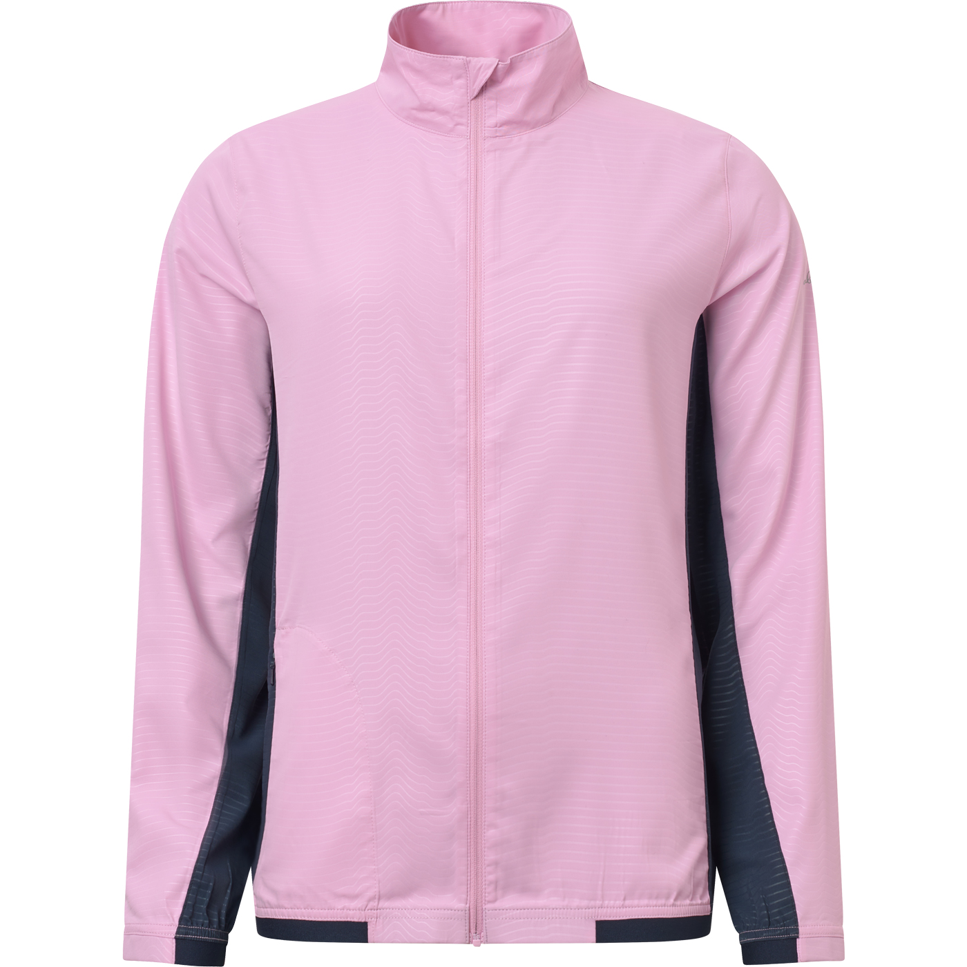 Lds Lanark stretch wind jacket - navy/peony in the group WOMEN / All clothing at Abacus Sportswear (2296387)