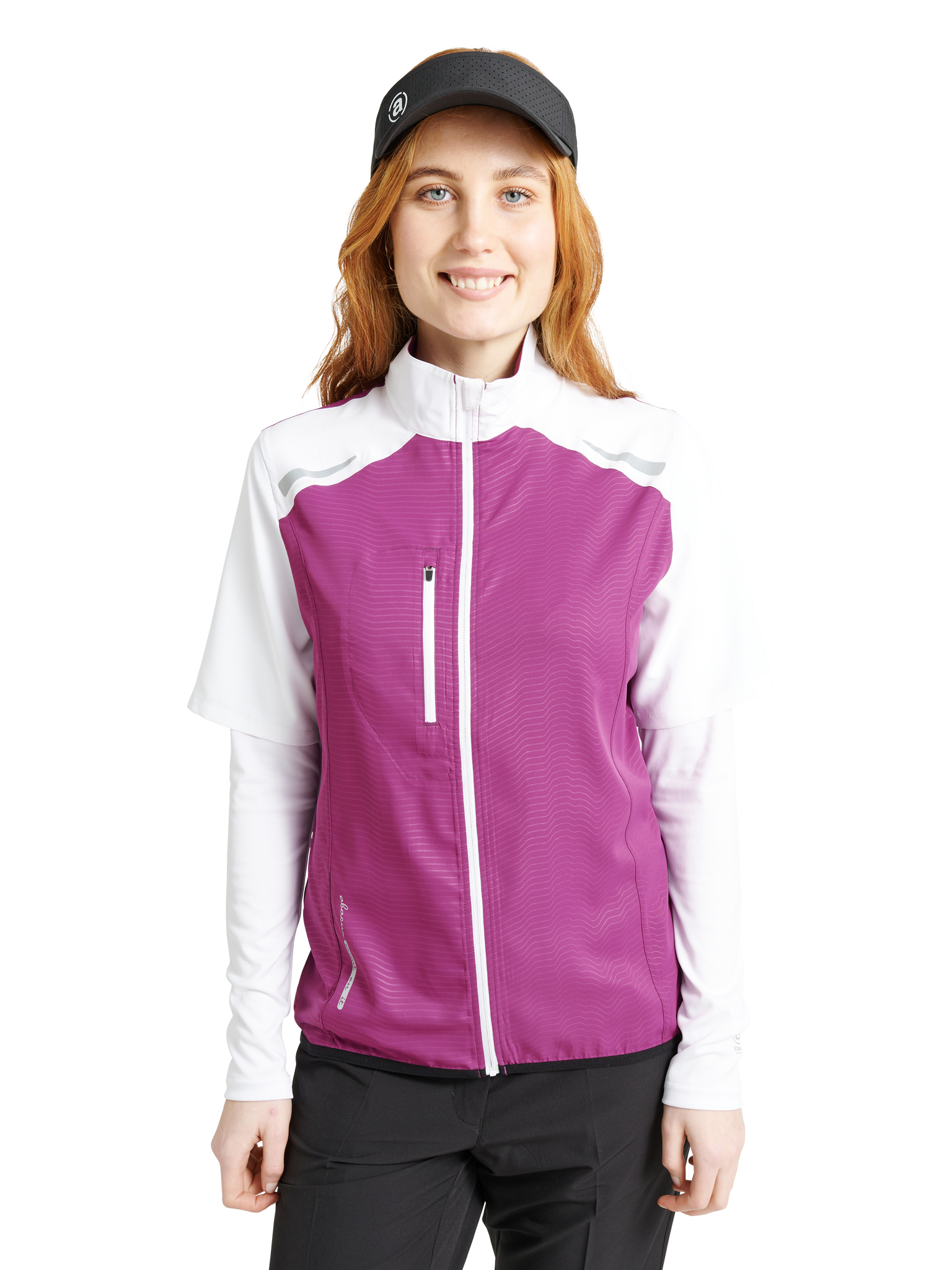 Lds Lanark stretch windshirt - violet i gruppen DAM / Alla damkläder hos Abacus Sportswear (2297568)