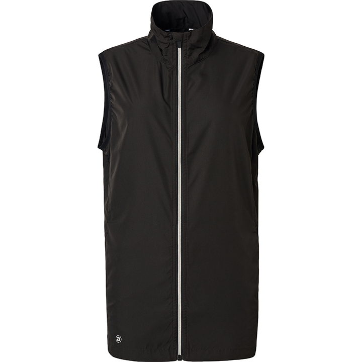 Ganton windvest - svart i gruppen DAM / Alla damkläder hos Abacus Sportswear (2343600)