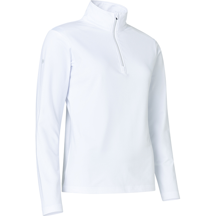 Lds Dunbar halfzip fleece - white i gruppen DAM / Alla damkläder hos Abacus Sportswear (2370100)