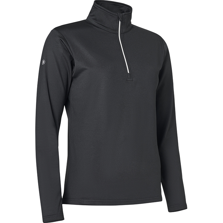 Dunbar halfzip fleece - black i gruppen DAM / Alla damkläder hos Abacus Sportswear (2370600)