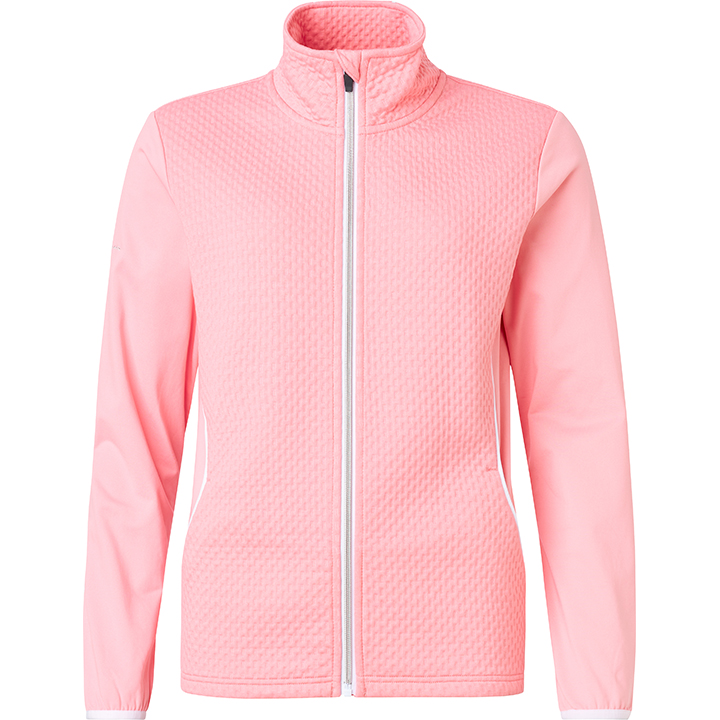 Scramble fullzip fleece - flamingo pink i gruppen DAM / Alla damkläder hos Abacus Sportswear (2371282)