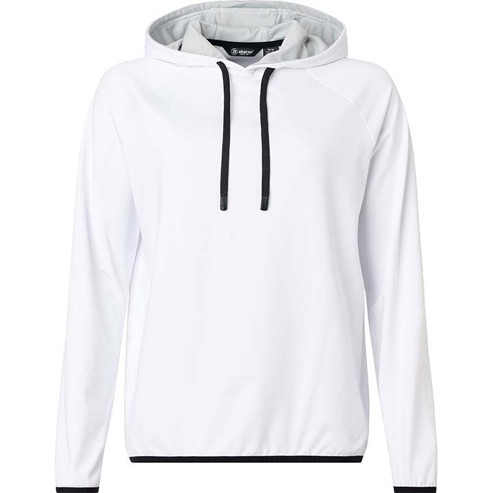 Loop hoddie - white i gruppen DAM / Mors dag hos Abacus Sportswear (2374100)