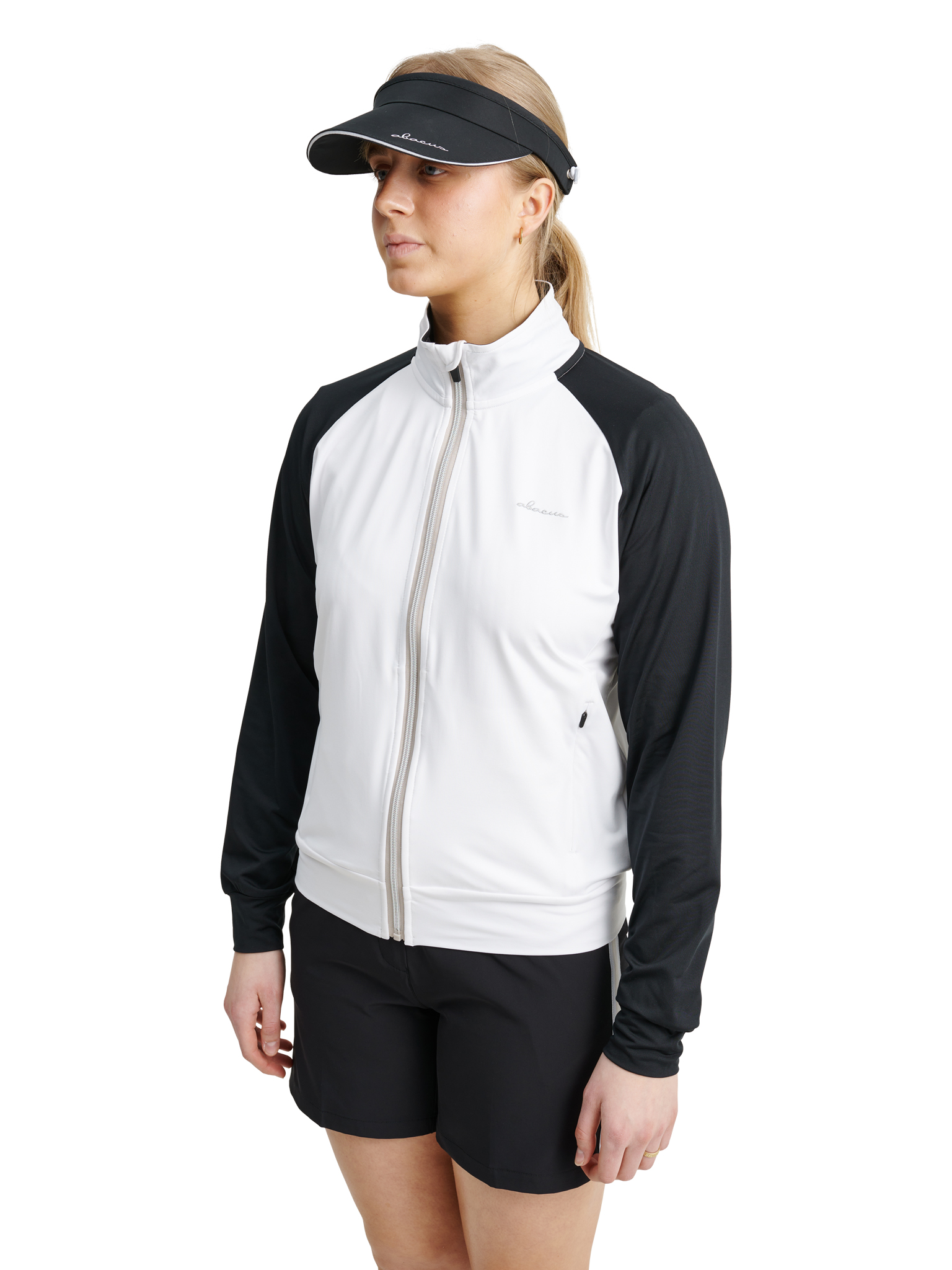 Lds Kinloch midlayer jacket - white/black in the group WOMEN / All clothing at Abacus Sportswear (2375230)