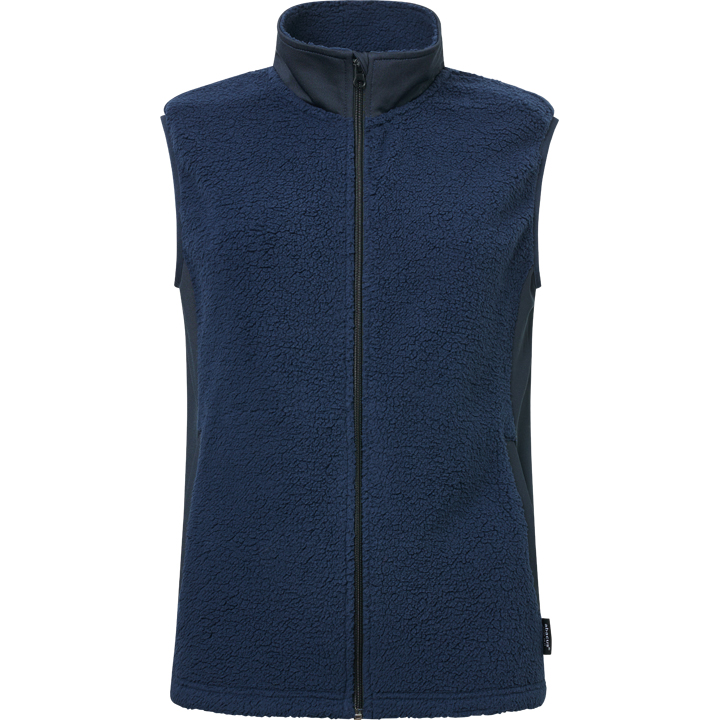 Lds Bethpage pile vest - navy in the group WOMEN / All clothing at Abacus Sportswear (2377300)