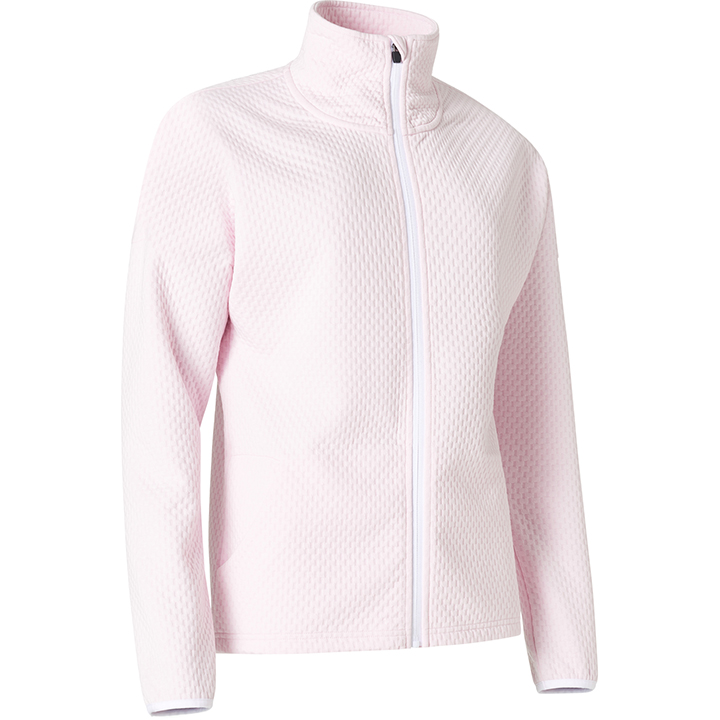 Sunningdale fullzip - lt.pink i gruppen DAM / Alla damkläder hos Abacus Sportswear (2380280)