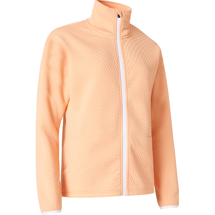 Sunningdale fullzip - apricot i gruppen DAM / Alla damkläder hos Abacus Sportswear (2380462)