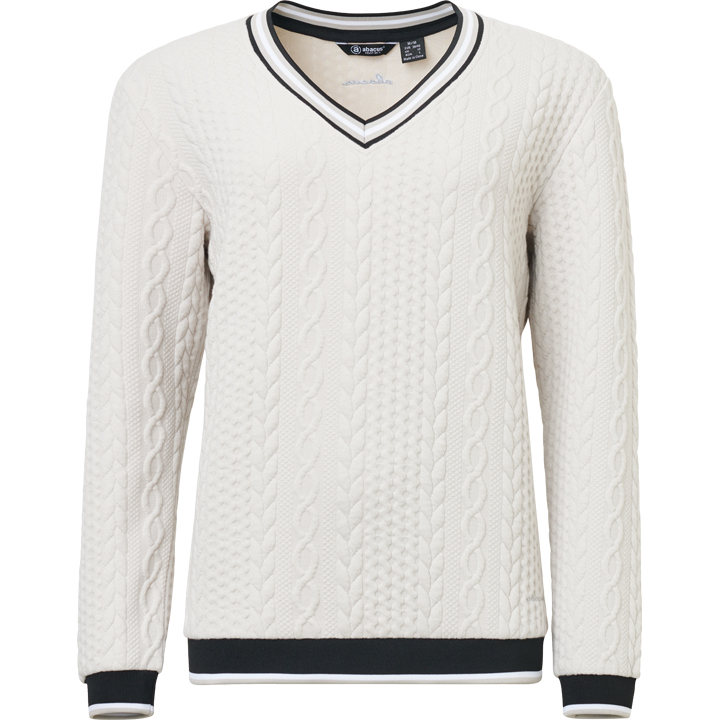 Lds Woburn midlayer pullover - stone melange i gruppen DAM / Alla damkläder hos Abacus Sportswear (2382117)