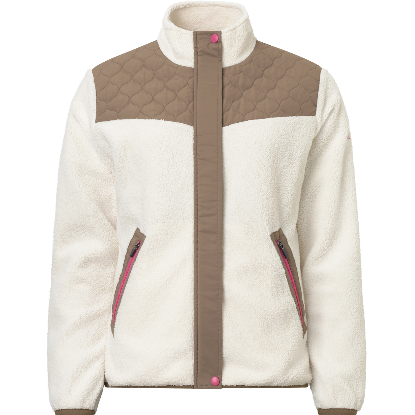 Lds Preston pile windjacket - nougat in the group WOMEN / Autumn favourites at Abacus Sportswear (2386270)