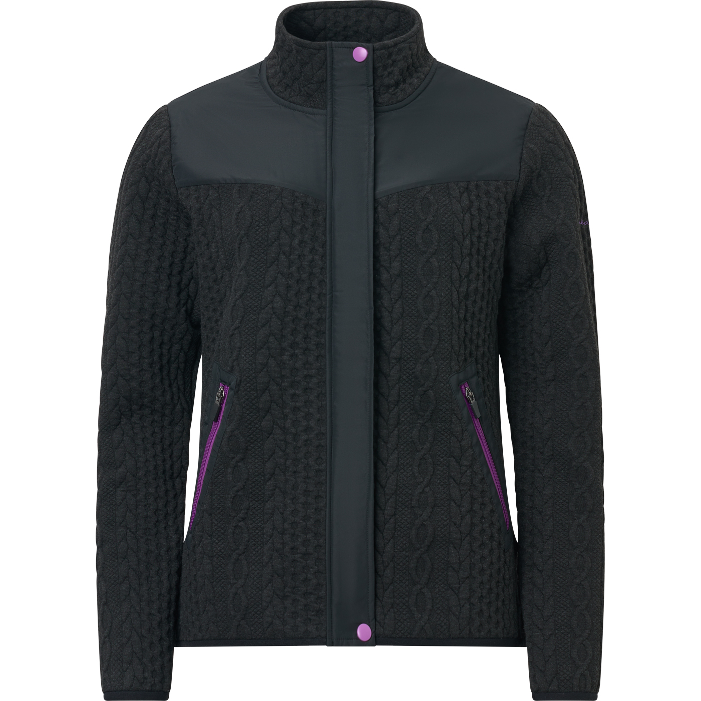 Lds Adare midlayer jacket - black in the group WOMEN / All clothing at Abacus Sportswear (2391600)