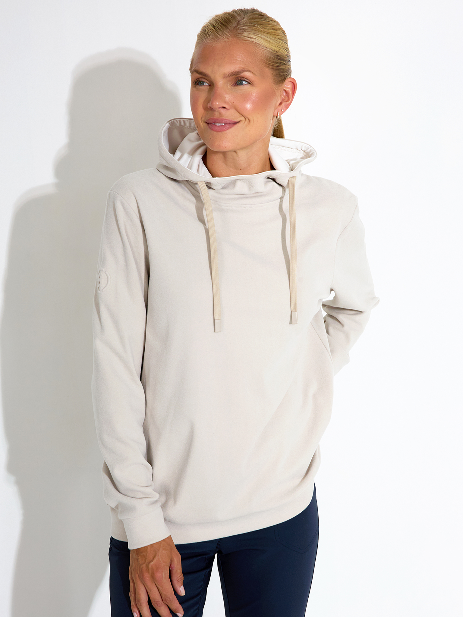 Lds Banff hoodie - clam in the group WOMEN / Sweaters at Abacus Sportswear (2395188)