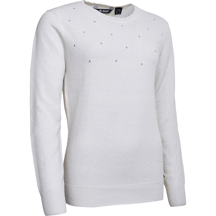 Nona knitted pullover - vanilla i gruppen DAM / Rea hos Abacus Sportswear (2486680)