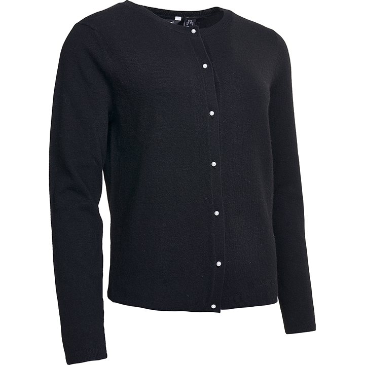 Notts knitted cardigan - black i gruppen DAM / Outlet hos Abacus Sportswear (2487600)