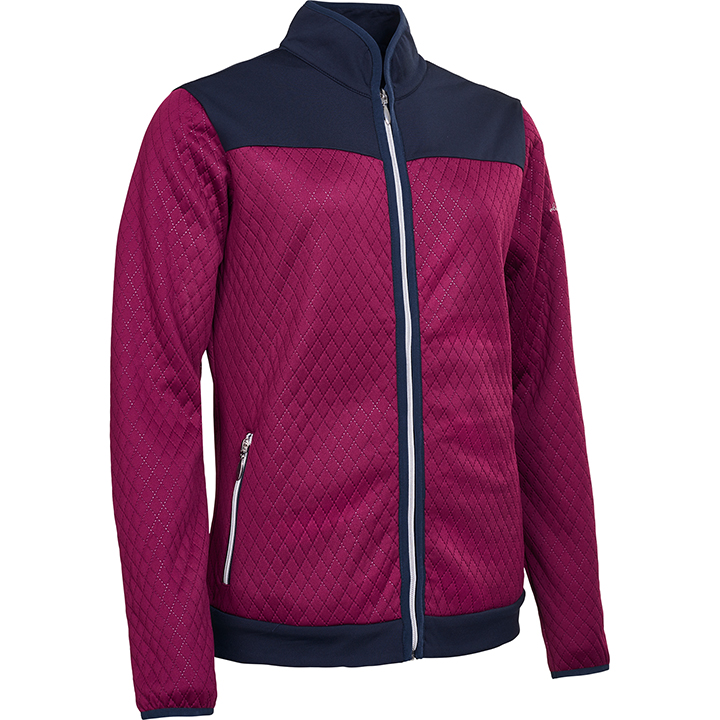 Juno fleece jacket - plum i gruppen DAM / Outlet hos Abacus Sportswear (2488460)