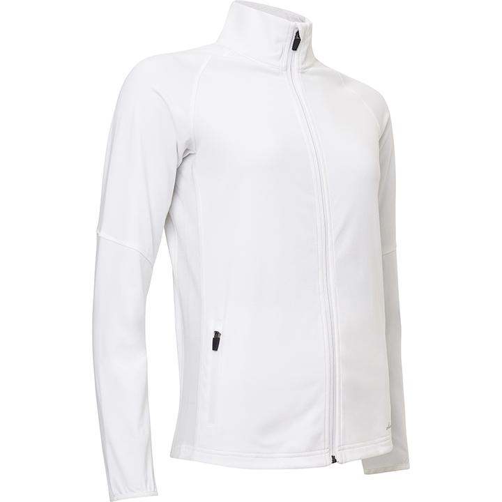 Ashby fullzip w pockets - white i gruppen DAM / Mellandagsrea hos Abacus Sportswear (2491100)