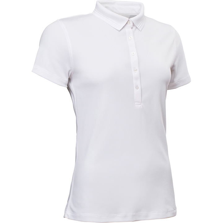 Lds Clark polo - white i gruppen DAM / Alla damkläder hos Abacus Sportswear (2614100)
